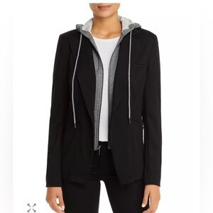 Bagatelle Layered Look Hooded Blazer